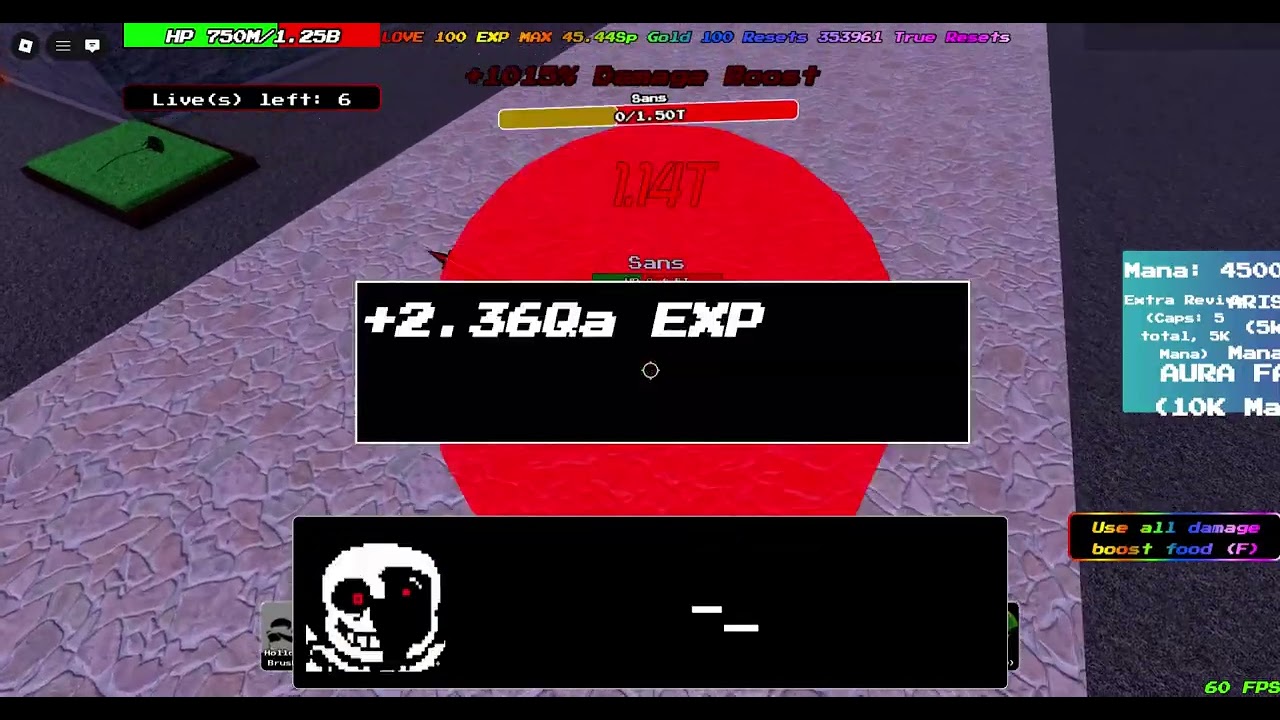 Undertale Mania of Heroes: Infector Update and Endless