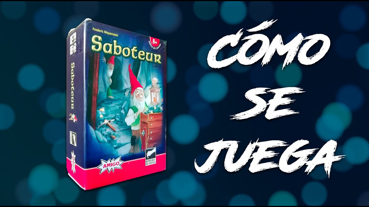 Cómo se juega a Saboteur