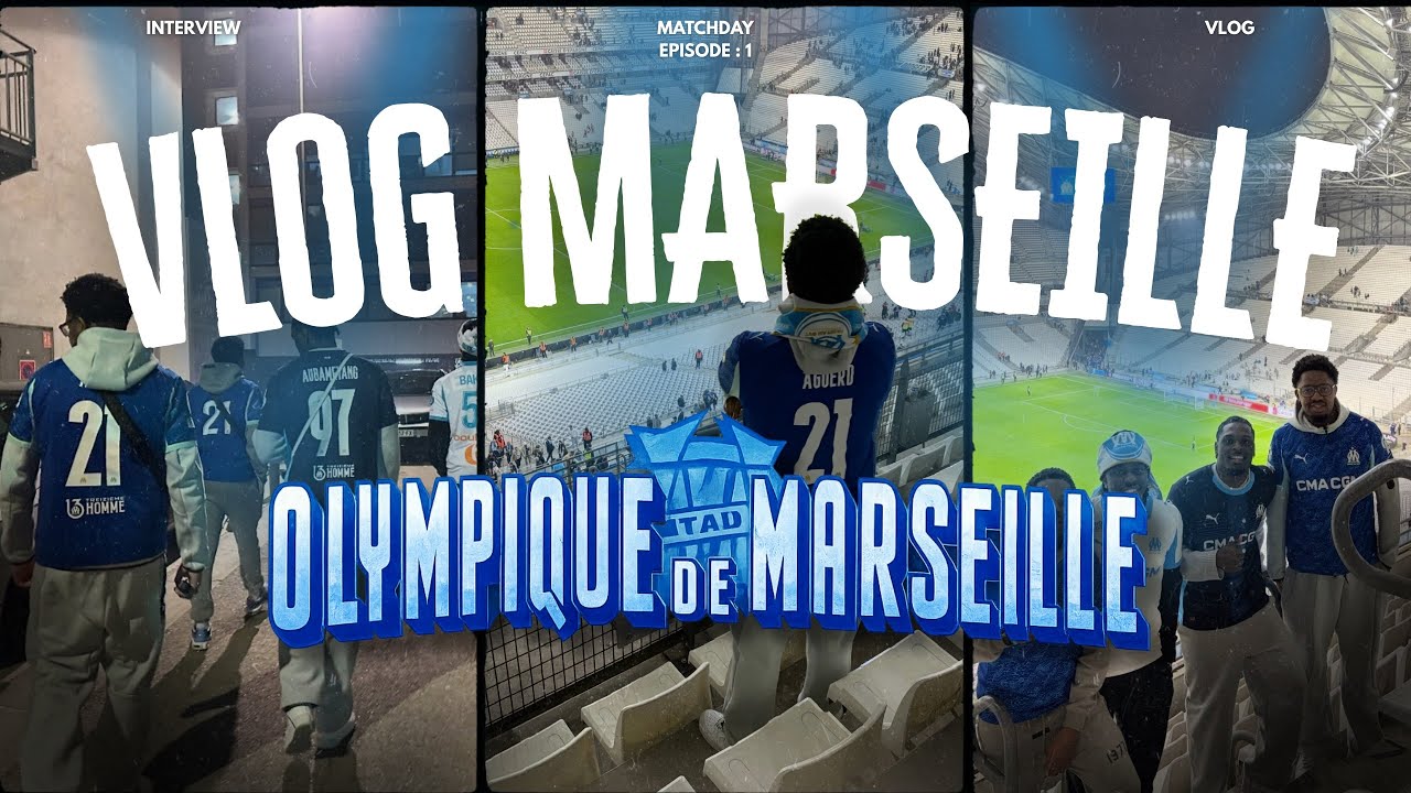 VLOG 48H À MARSEILLE 🇫🇷| OM VS OL AU VÉLODROME + INTERVIEW SUPPORTERS