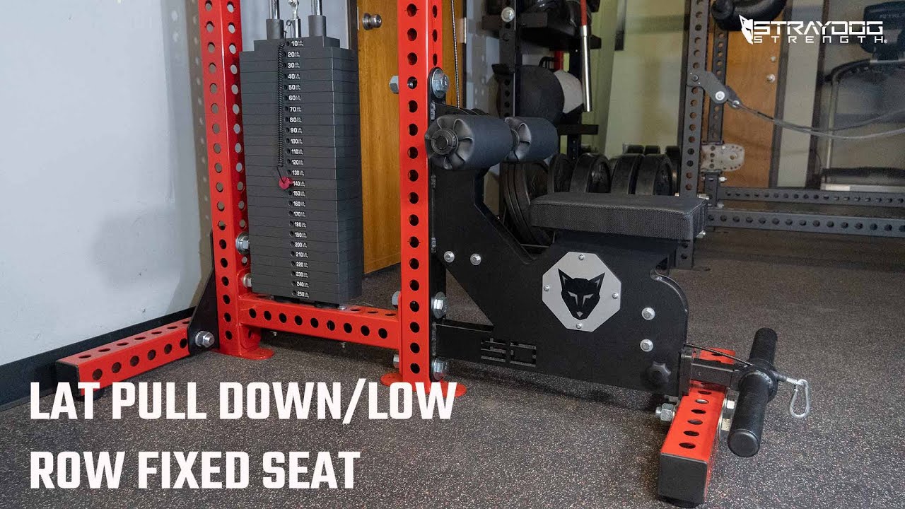 Lat Pull Down/Low Row Fixed Seat