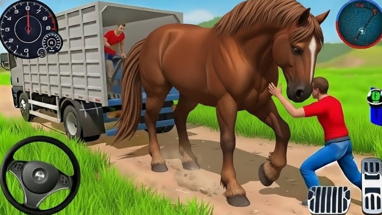 Animal Cargo Truck Driving Game 3D - Animal Transport Cargo Truck 2026 - Android Gameplay