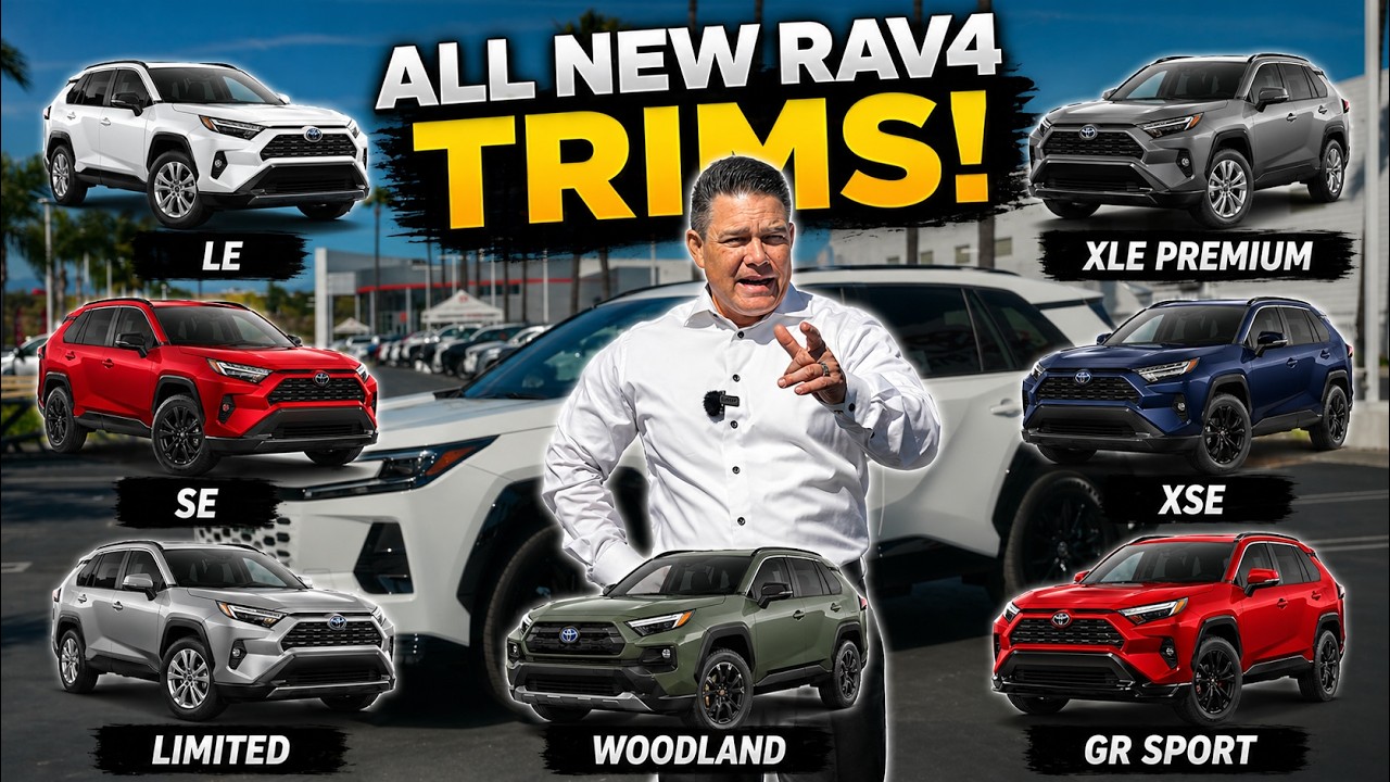 ALL 2026 Toyota RAV4 Trim Levels Compared!