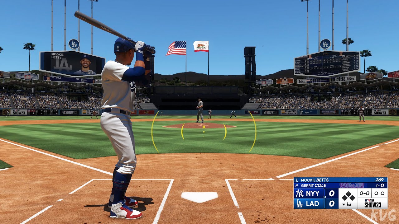 MLB The Show 23 - New York Yankees vs Los Angeles Dodgers - Gameplay (PS5 UHD) [4K60FPS]