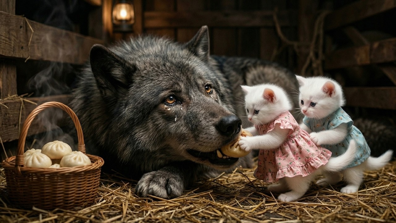 Yuki & Tora Discover an Injured Wild Wolf 🐱🐺💔