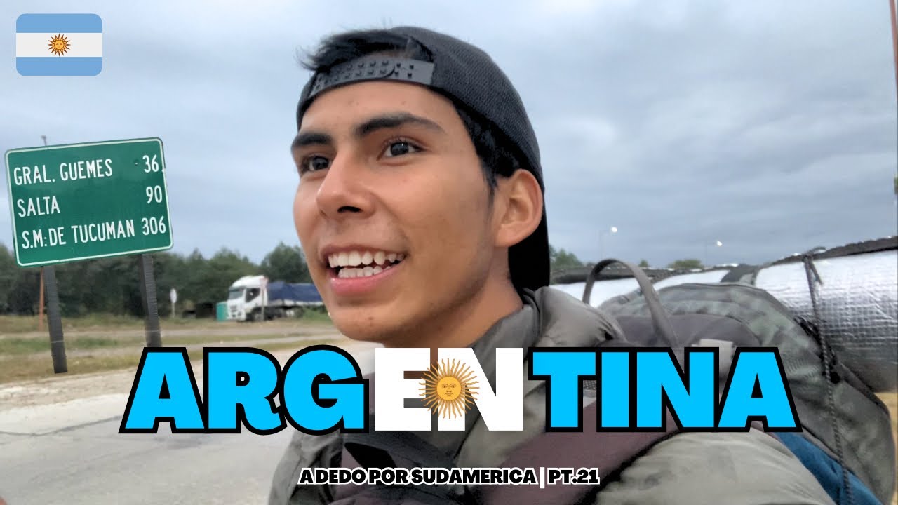 ✅¿CÓMO VIAJAR por ARGENTINA con POCO DINERO? 🇦🇷// A DEDO DE COLOMBIA🇨🇴 A USHUAIA (Pt.21)🔴