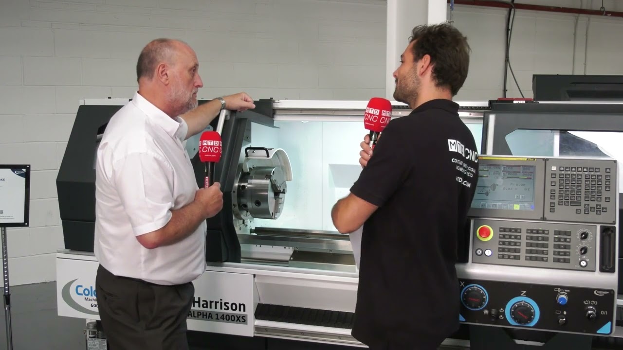 Harrison Alpha XS series - 2-axis combination lathes with the best of manual & CNC features
