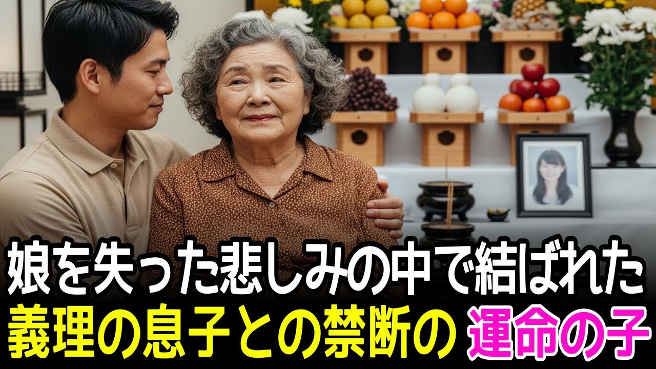 娘を失った後、義理の息子の子を妊娠した四十七歳の義母…この禁断の秘密はいつバレるのか?