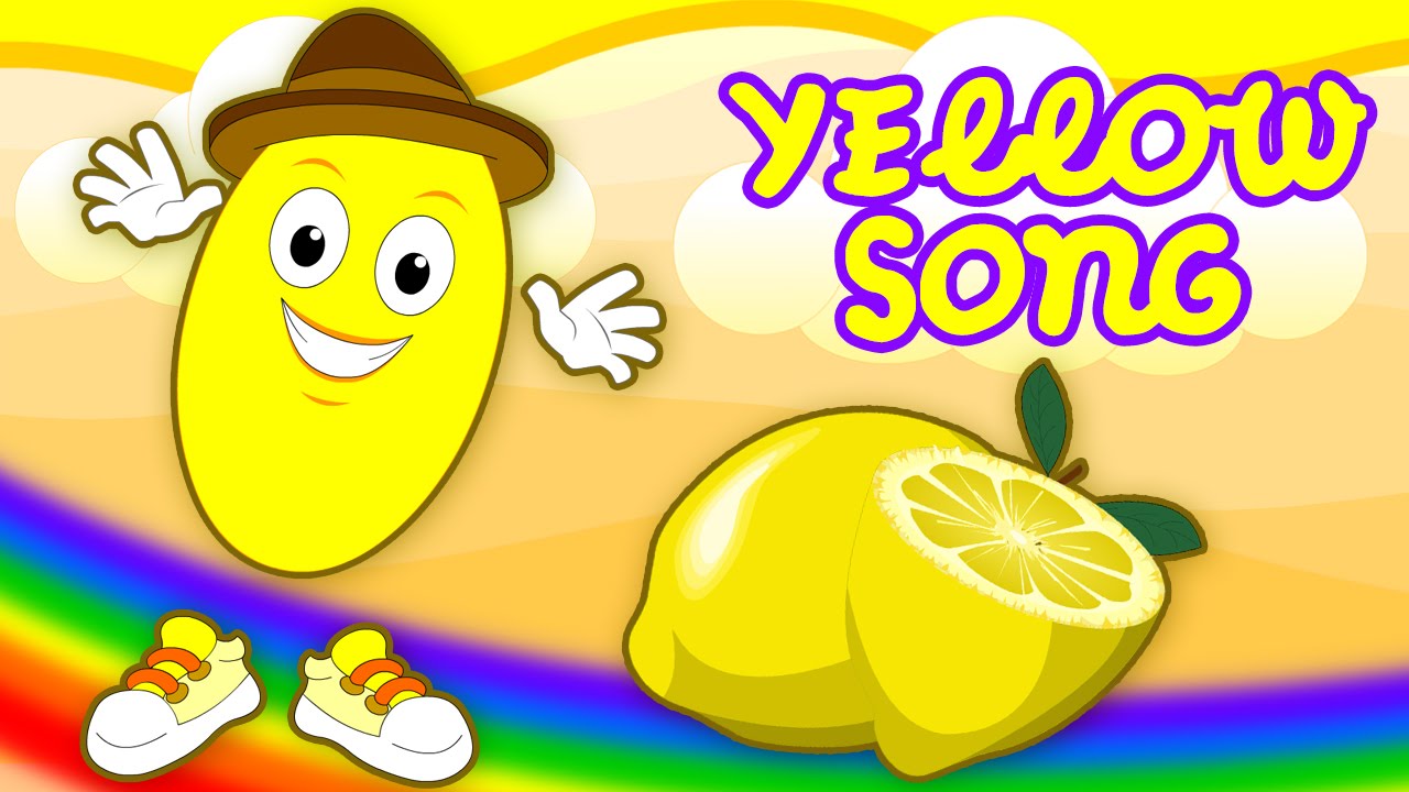 Yellow | Colors Song For Children | Colors Lessons For Kids,Babies & Toddlers by SillySox