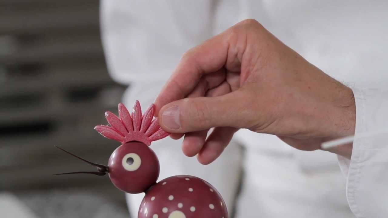 Montages commerciaux en chocolat par Philippe Bertrand MOF et Martin DIEZ