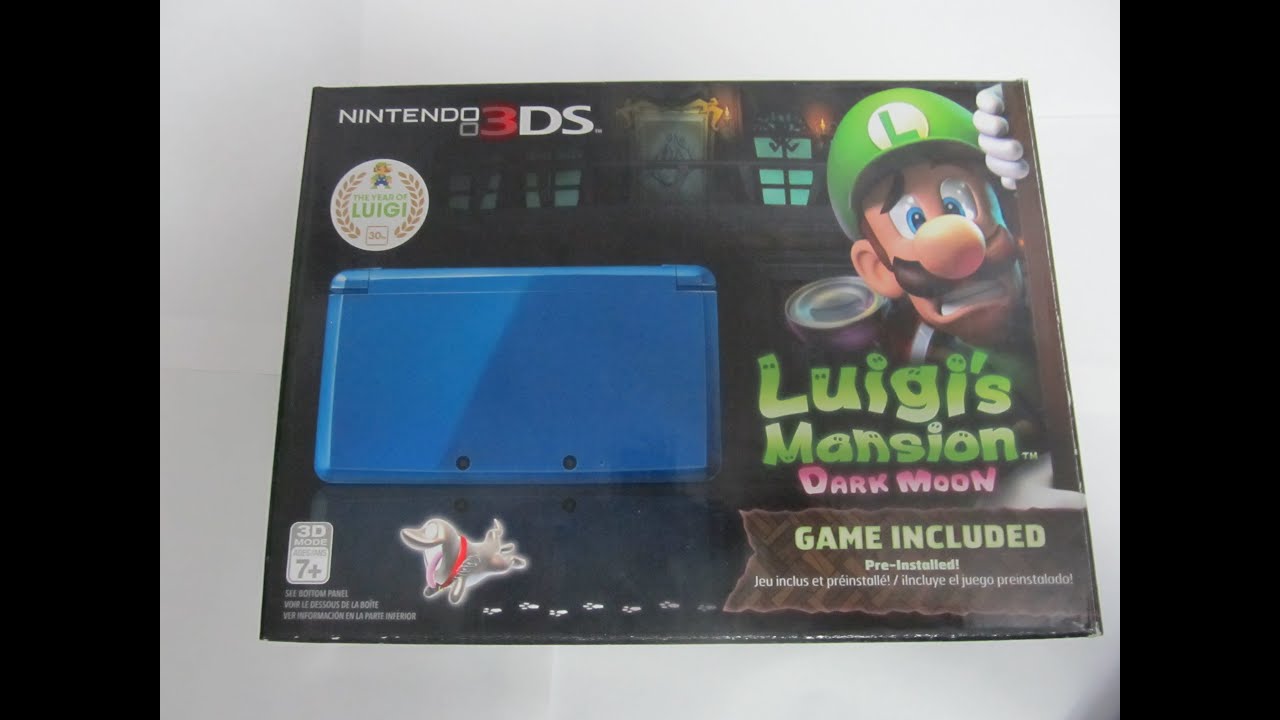 [Open-IT] Nintendo 3DS Luigi's Mansion unboxing