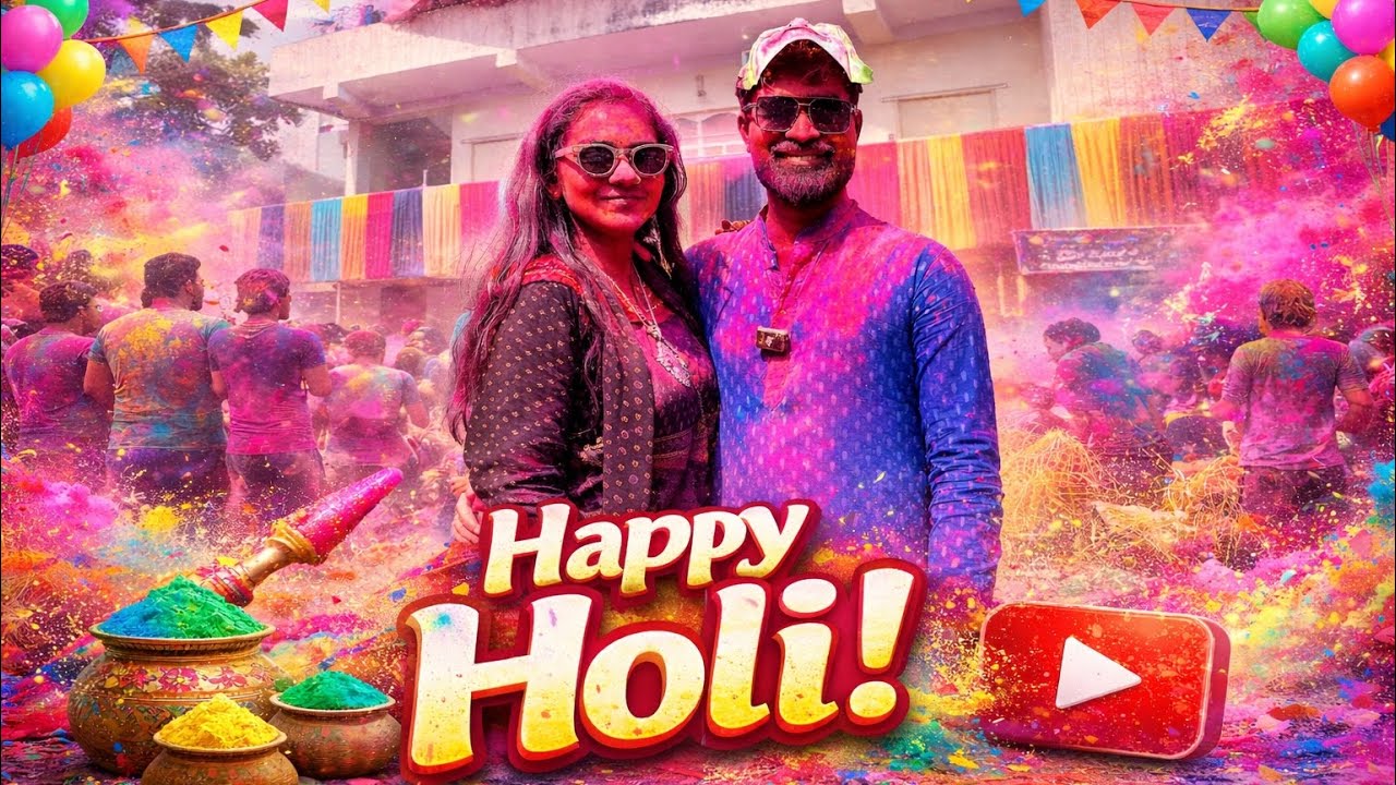 Holi 2026 Full Masti 🎉 | DJ Dance | Unlimited Food | Holi Vlog #bhagalpur #holi2026 