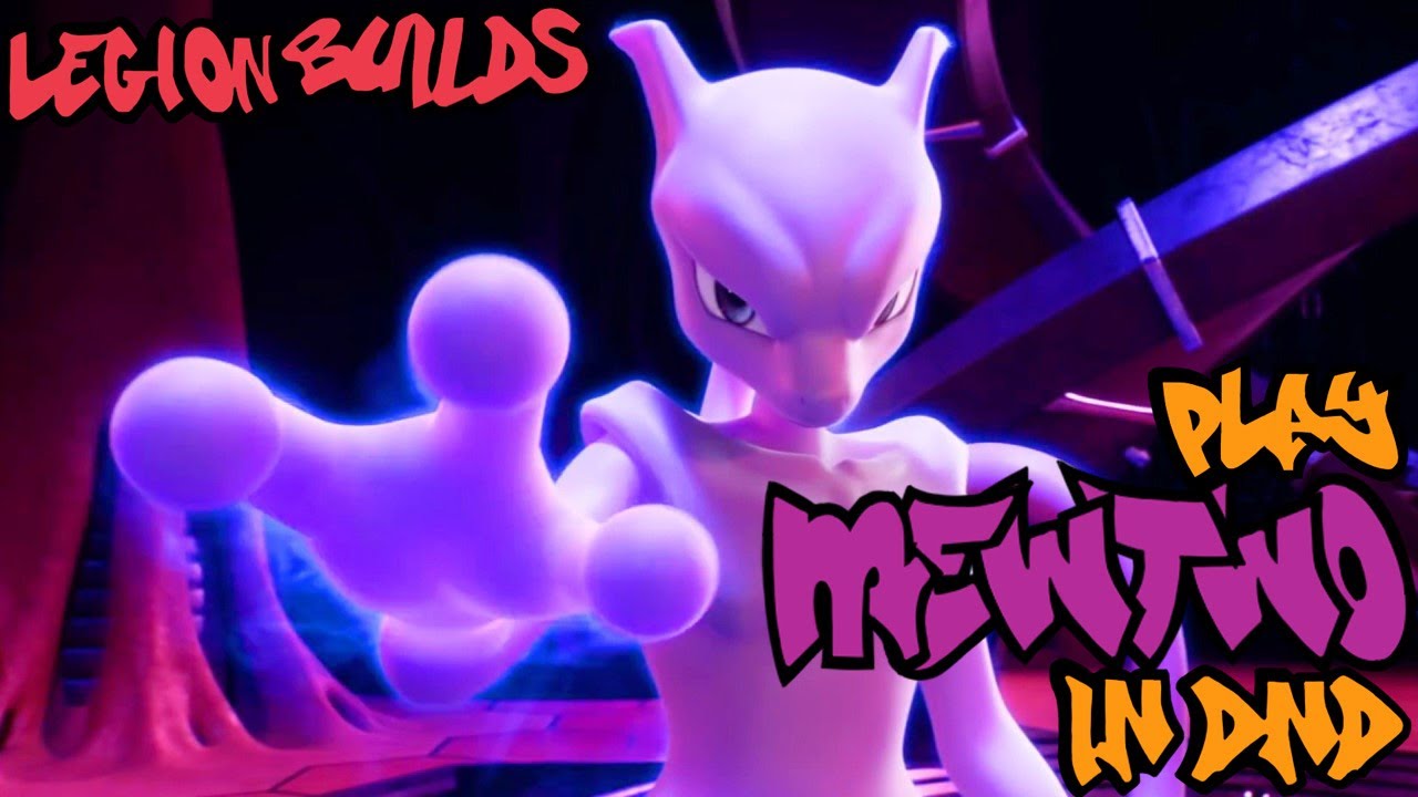 Play Mewtwo in Dungeons & Dragons (Pokémon D&D 5.5E Build)
