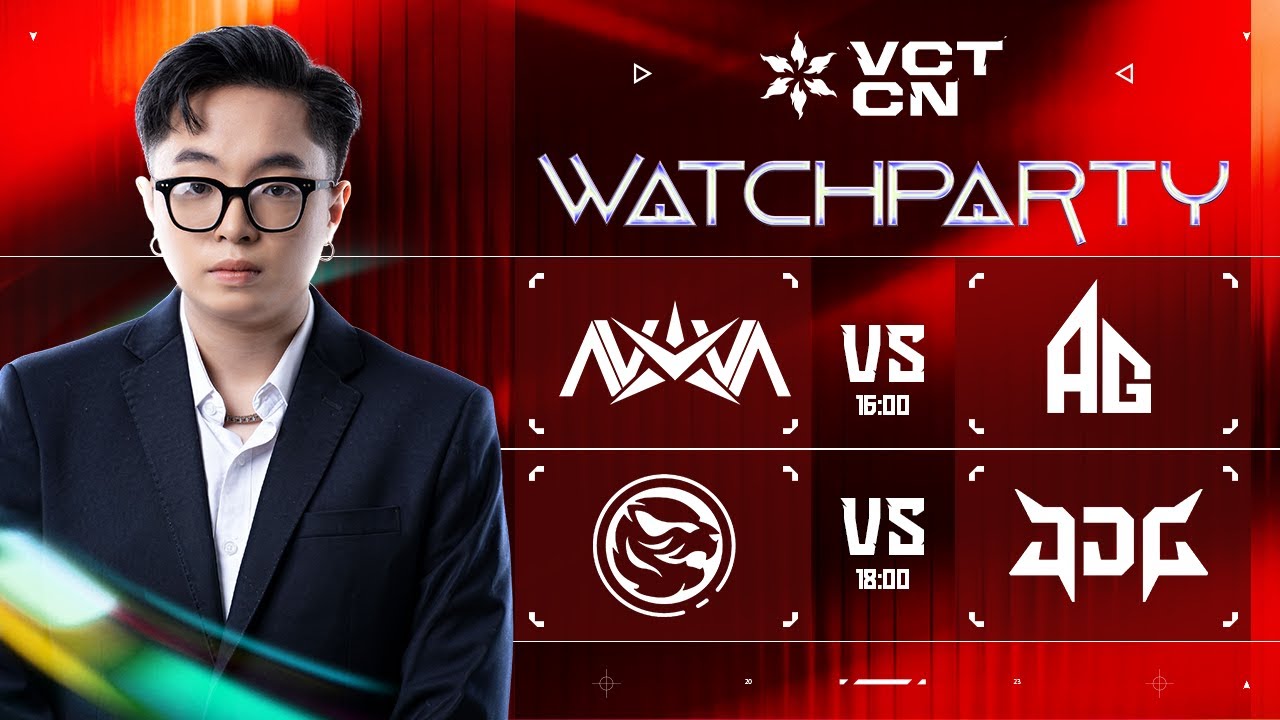 🔴AG vs. NOVA; JDG vs. TEC - VCT 2026: CN KICKOFFS | XEM TÍ VCT CN! #vctwatchparty