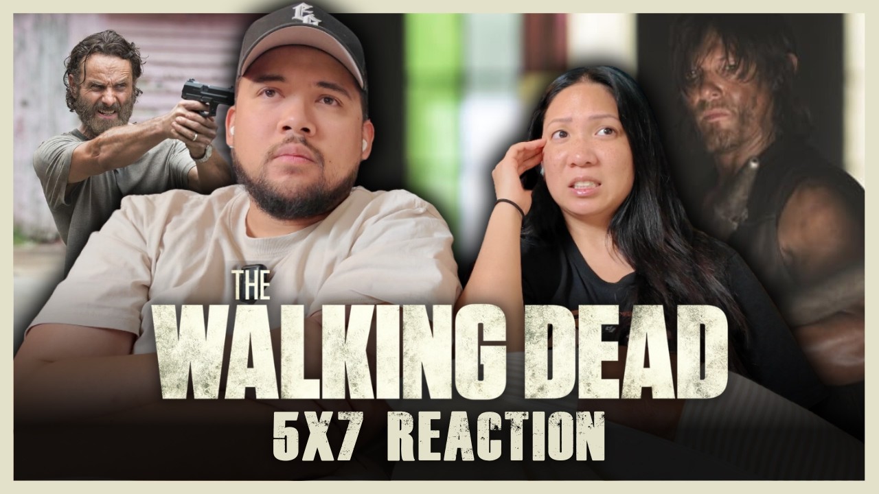 My Wife Watches *THE WALKING DEAD* For The First Time | 5x7 Reaction | Crossed