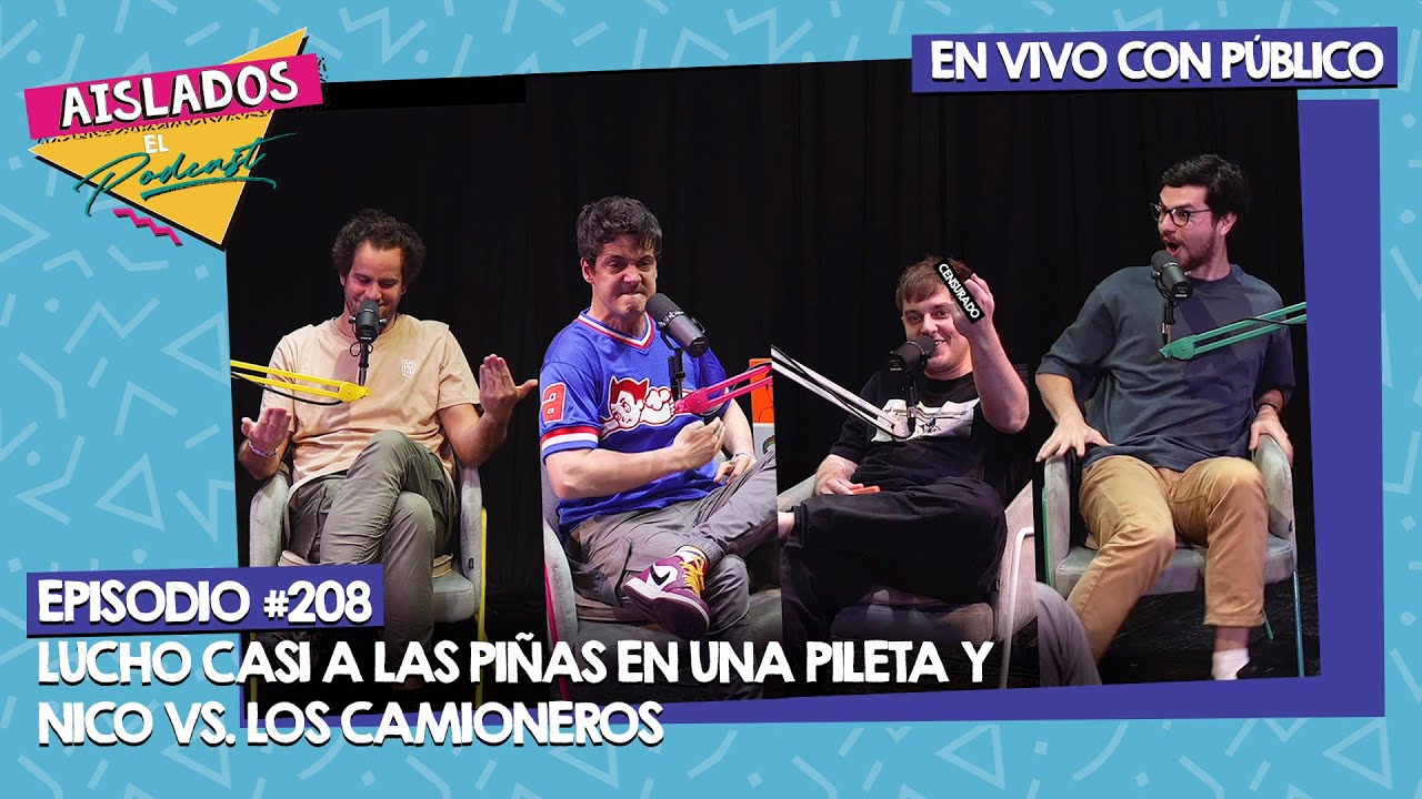 EN VIVO: LUCHO casi A LAS PI&Ntilde;AS en una PILETA y NICO VS. los CAMIONEROS