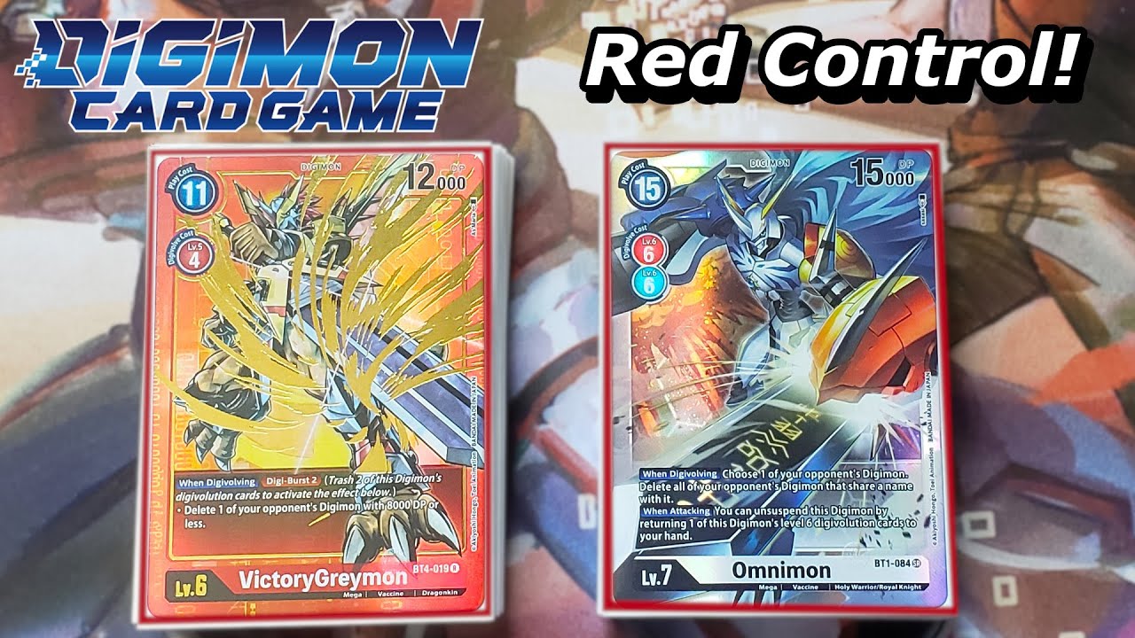 1st Place Locals Greymon Control Deck Profile | Digimon TCG BT5 Format