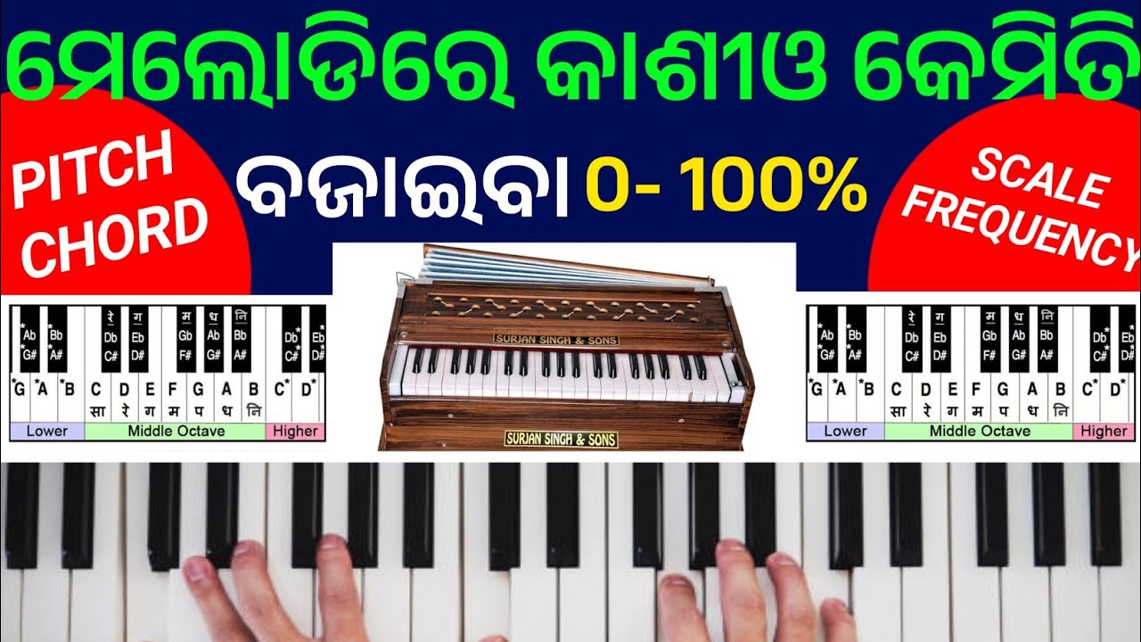 Singer ke sath piano kaise bajaye odia / How to play piano while singer is singing song 