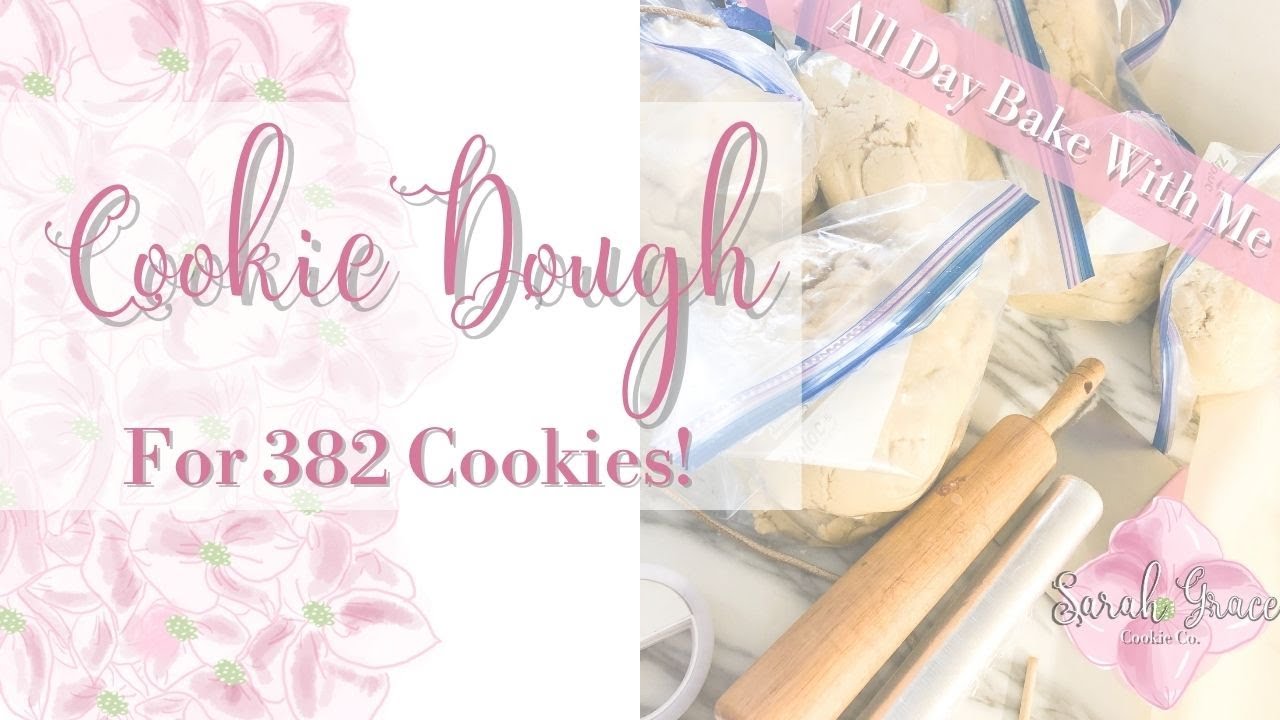 How to Freeze Sugar Cookie Dough-Batch Making and Freezing Cookie Dough For Later Use