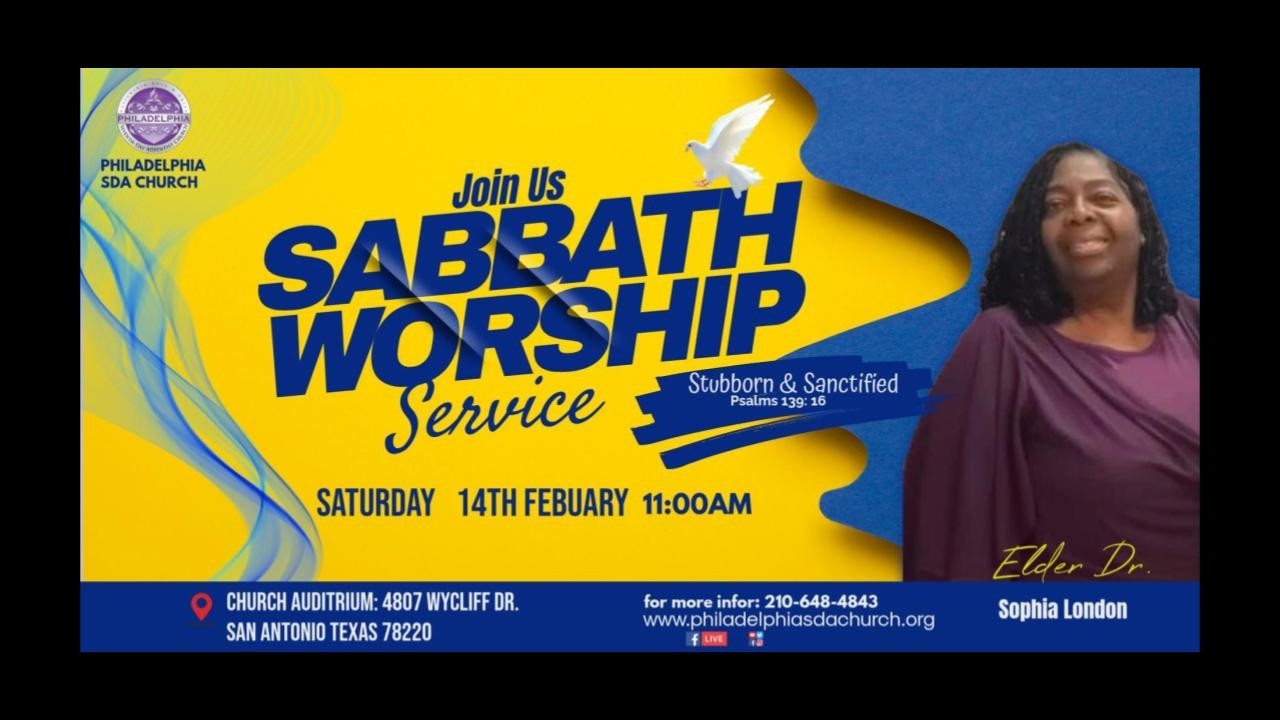 Stubborn and Sanctified By Elder Sophia London 02-14-26