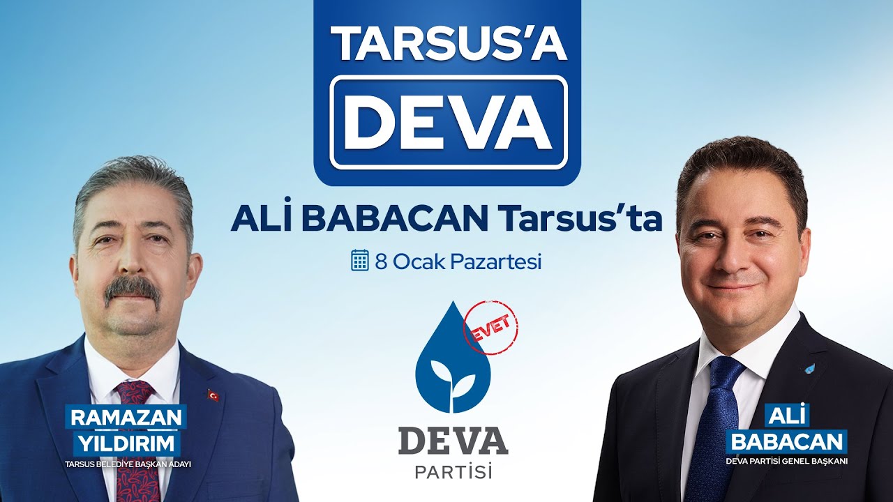 Mersin Tarsus'tayız