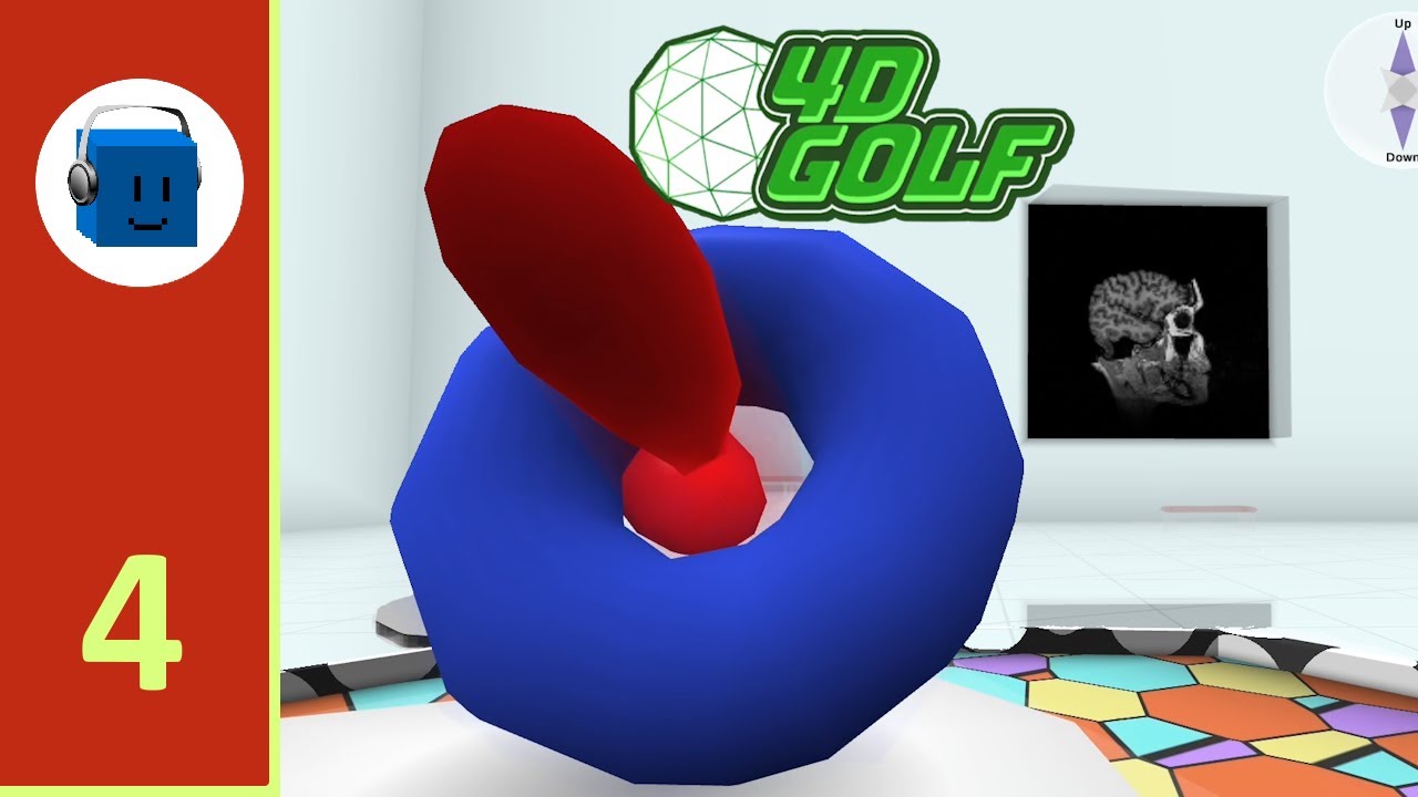 4D Art in the Museum World - Let's Play 4D Golf - Part 4