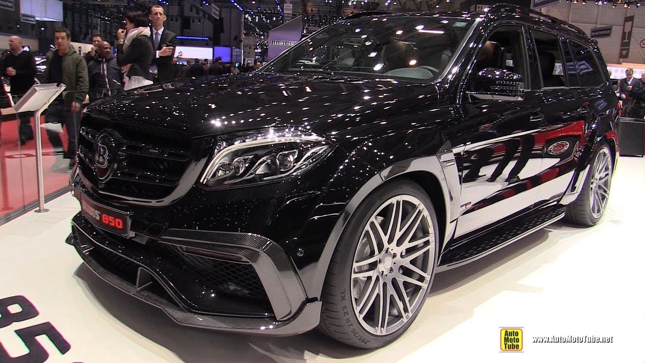 2017 Mercedes AMG GLS63 Brabus 850 - Exterior and Interior Walkaround - 2017 Geneva Motor Show
