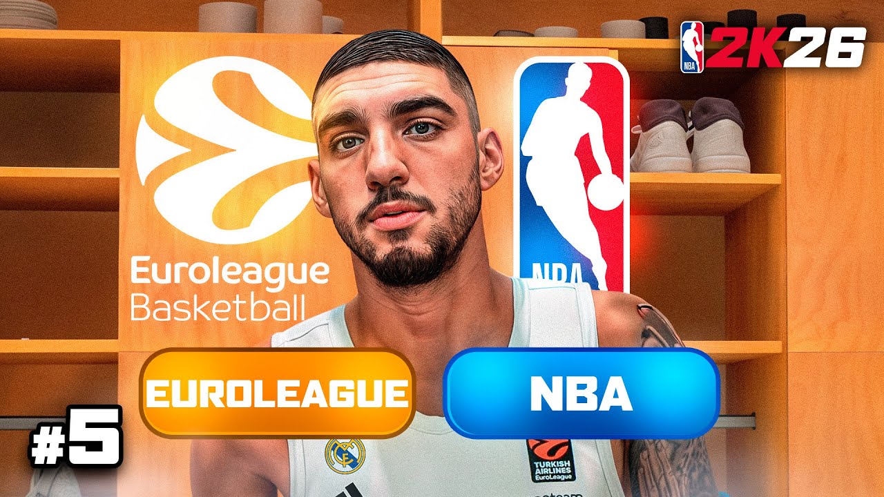 FIZ HISTÓRIA NA EUROPA ANTES DO DRAFT | NBA 2K26 MyCareer (Ep.5)