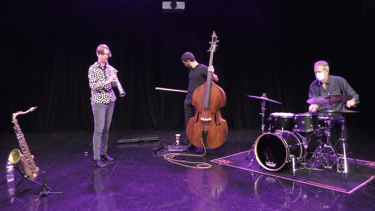 Ingrid Laubrock, Brandon Lopez, Tom Rainey @ The Stone 8-17-22 3/3