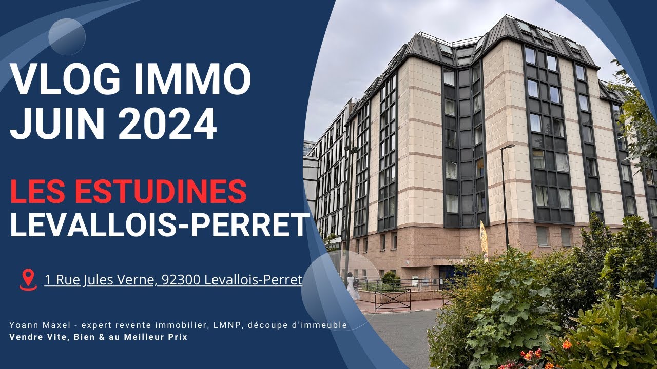 Résidence Les Estudines Levallois Perret #lmnp