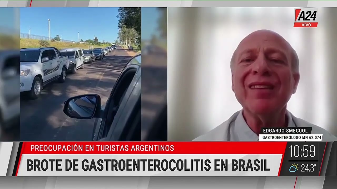 Entrevista al Dr. Edgardo Semecuol en A24 Noticias