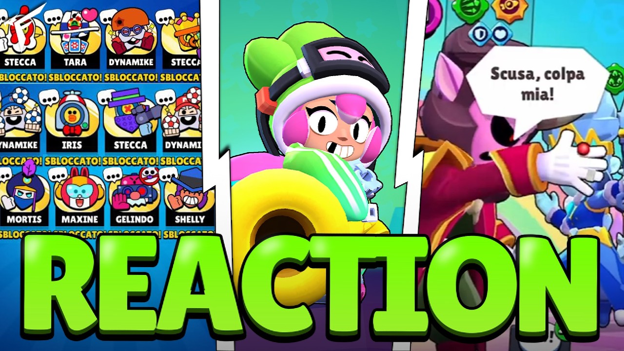 MIGLIOR *UPDATE REACTION* DI SEMPRE🤩Brawl Stars