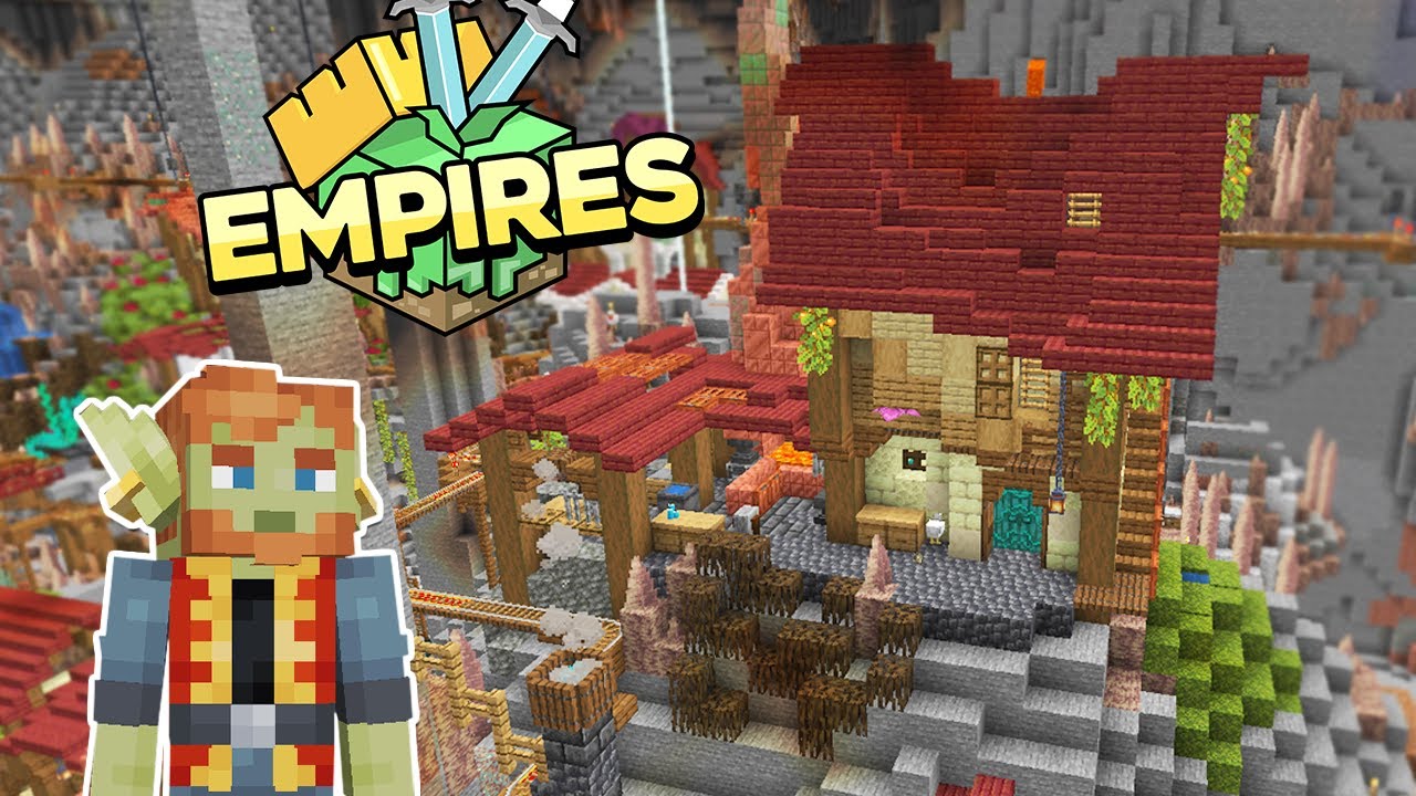 Empires S2: Строительство кузницы гоблинов в Minecraft 1.19. Выживание. Давайте поиграем.