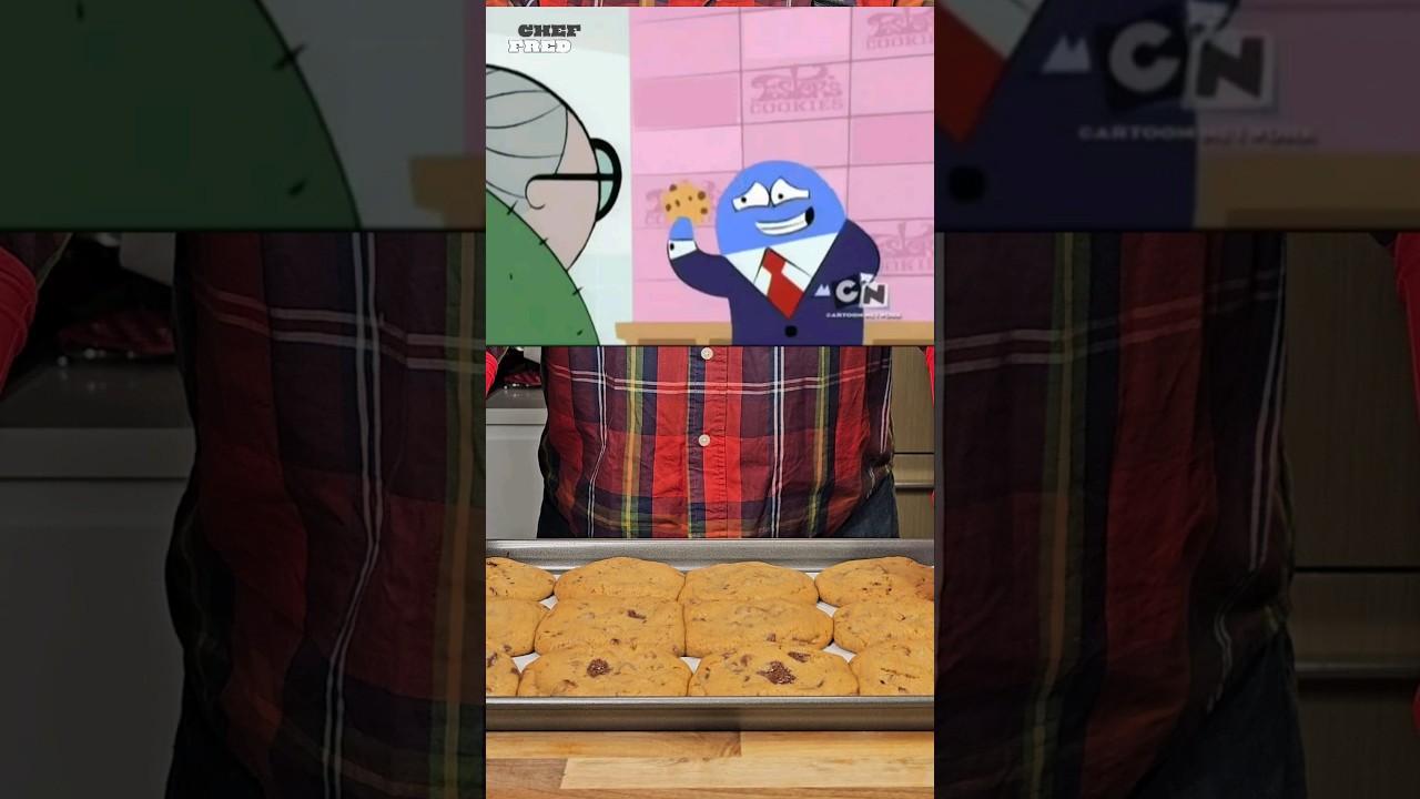 Get Ready To Crumble For Madame Foster's Cookie Classic!😋 #shorts #chocolate #baking #cartoonnetwork