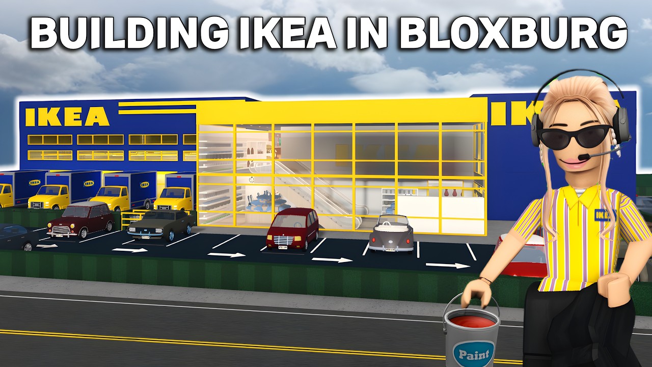 Я построил IKEA в Блоксберге.