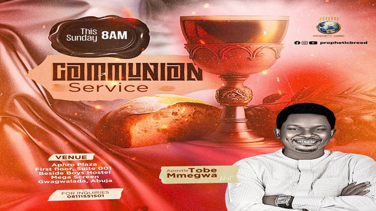 SUNDAY COMMUNION SERVICE