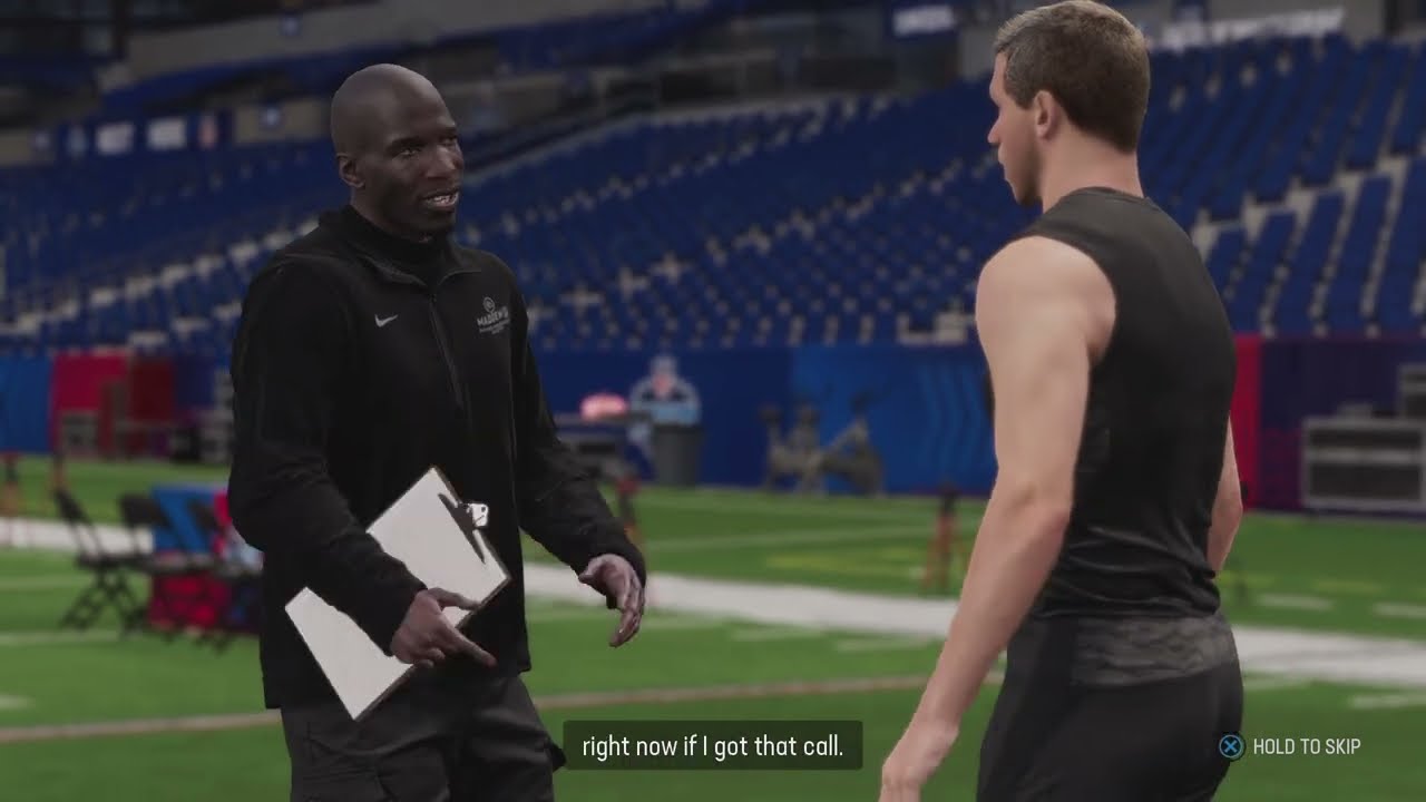 Madden NFL 24 Superstar mode Combine intro