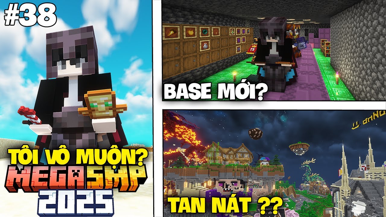 Minecraft Mega SMP 2025* Tập 38 | Server Đã Tan Nát? Cuộc Săn Lùng Của Team Gọi Vốn !!!