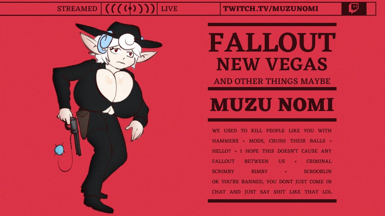 ✭Fallout New Vegas✭ With the big iron on her chest..
