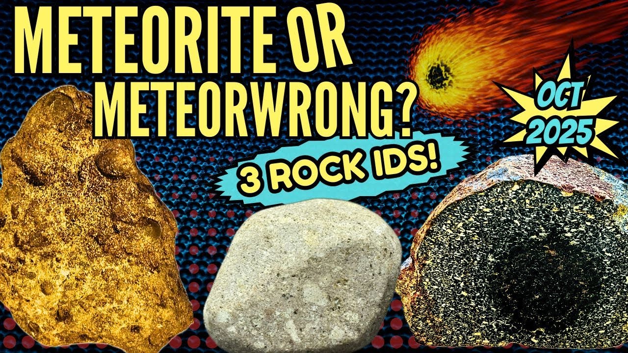 Это из КОСМОСА? 👽 Метеорит или МетеорНЕПРАВИЛЬНО? ☄️ Рок-идентификаторы для подписчиков Patreon, ...