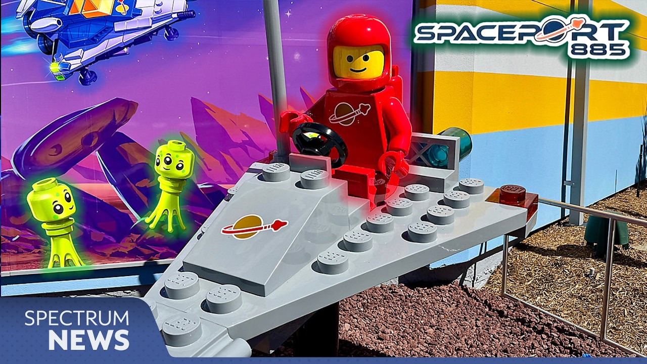 An exclusive preview of Legoland's new Galacticoaster