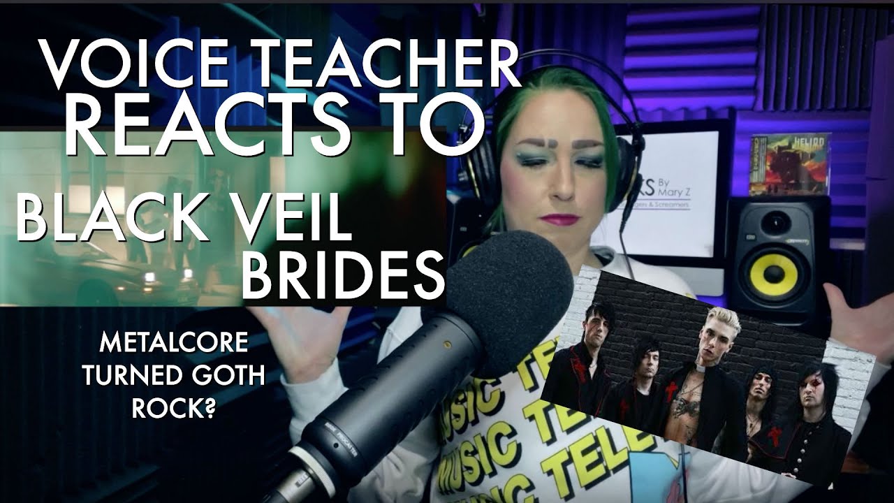 Metal/Rock Vocal Coach reacts to Black Veil Brides 