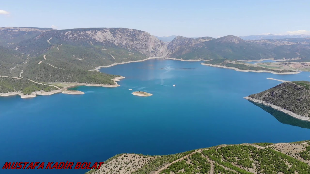 Vezirköprü Kunduz dağları Vezirsuyu ve Çeltek'ten kuşbakışı görüntüler