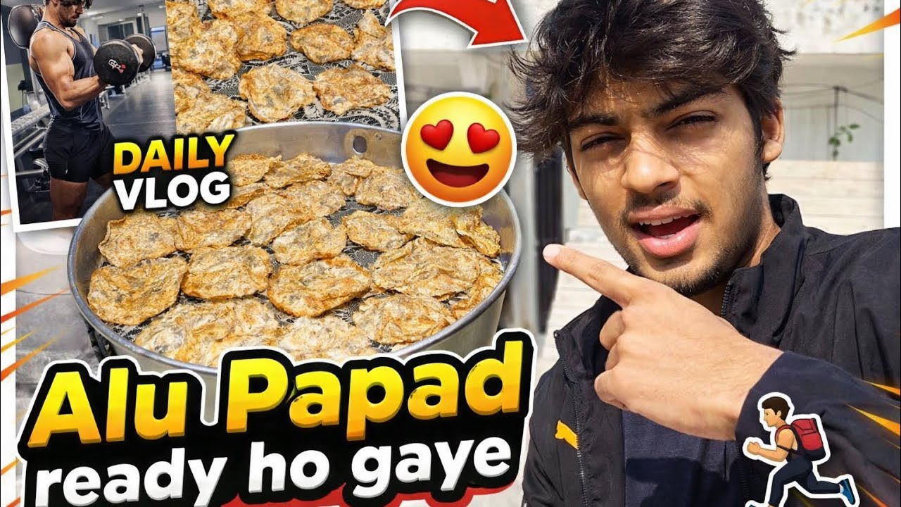 FINALLY PAPAD BNKR READY 😍🔥 || Daily Vlogging Is Another Fun 🤯