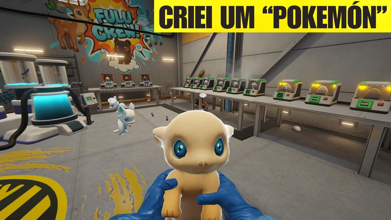 Nesse Jogo Eu Crio Meus Próprios “Pokémons”? | Monster Lab Simulator