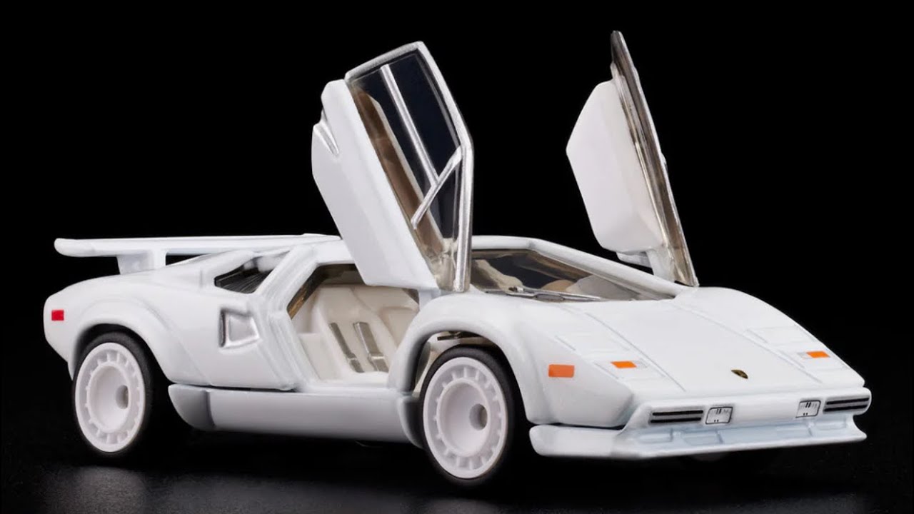 The 2025 HotWheels RLC Holiday Car! 1982 Lamborghini Countach LP 500 S Unboxing 