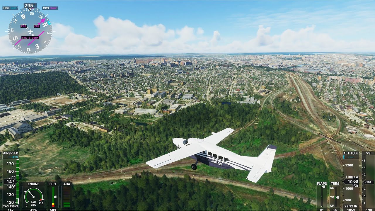 Харьков, Украина ✈ Microsoft Flight Simulator 2020