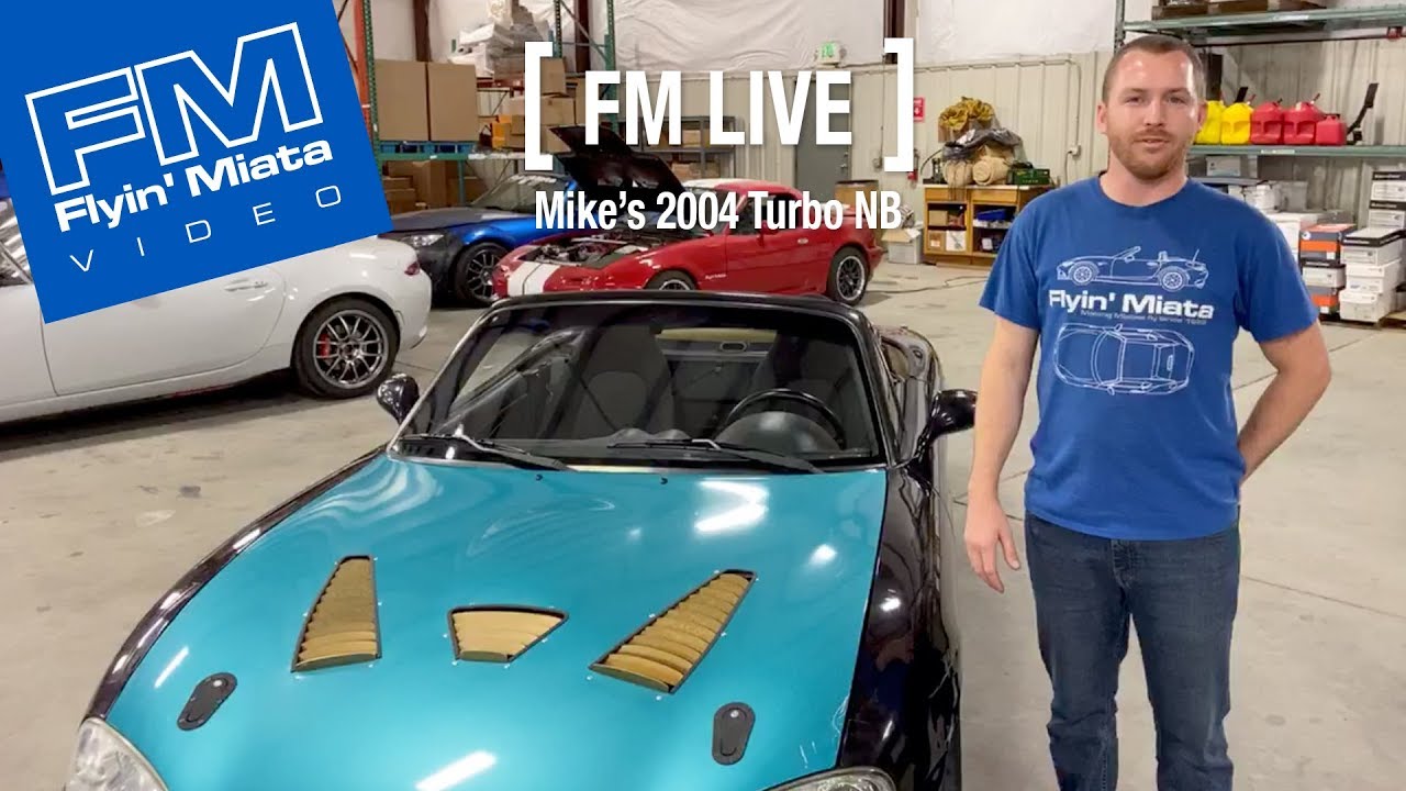Car Tour: Mikes Turbo NB Miata (FM Live)