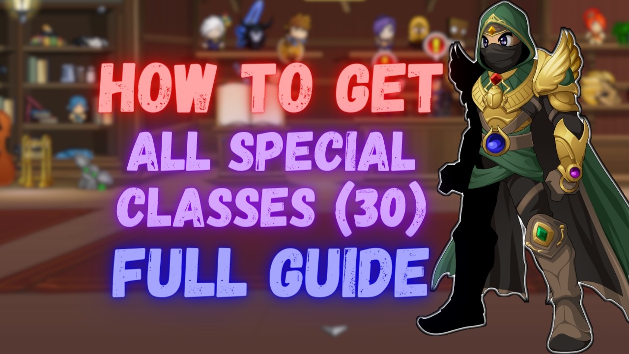 AQW All Special Classes Guide #116