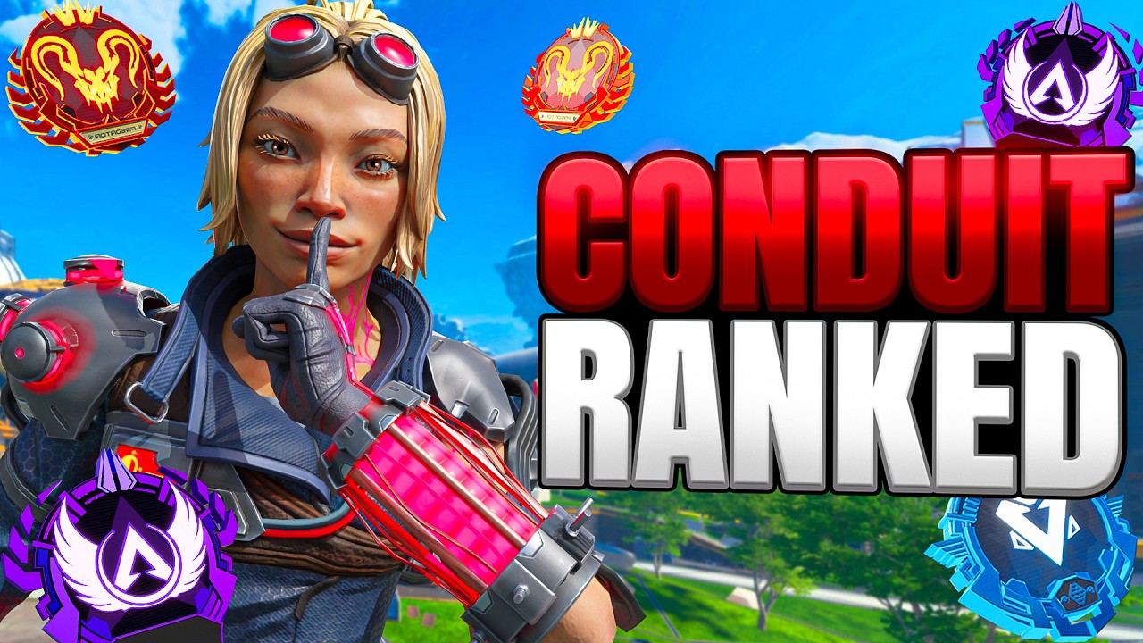High Level Conduit Ranked Gameplay - Apex Legends (No Commentary)