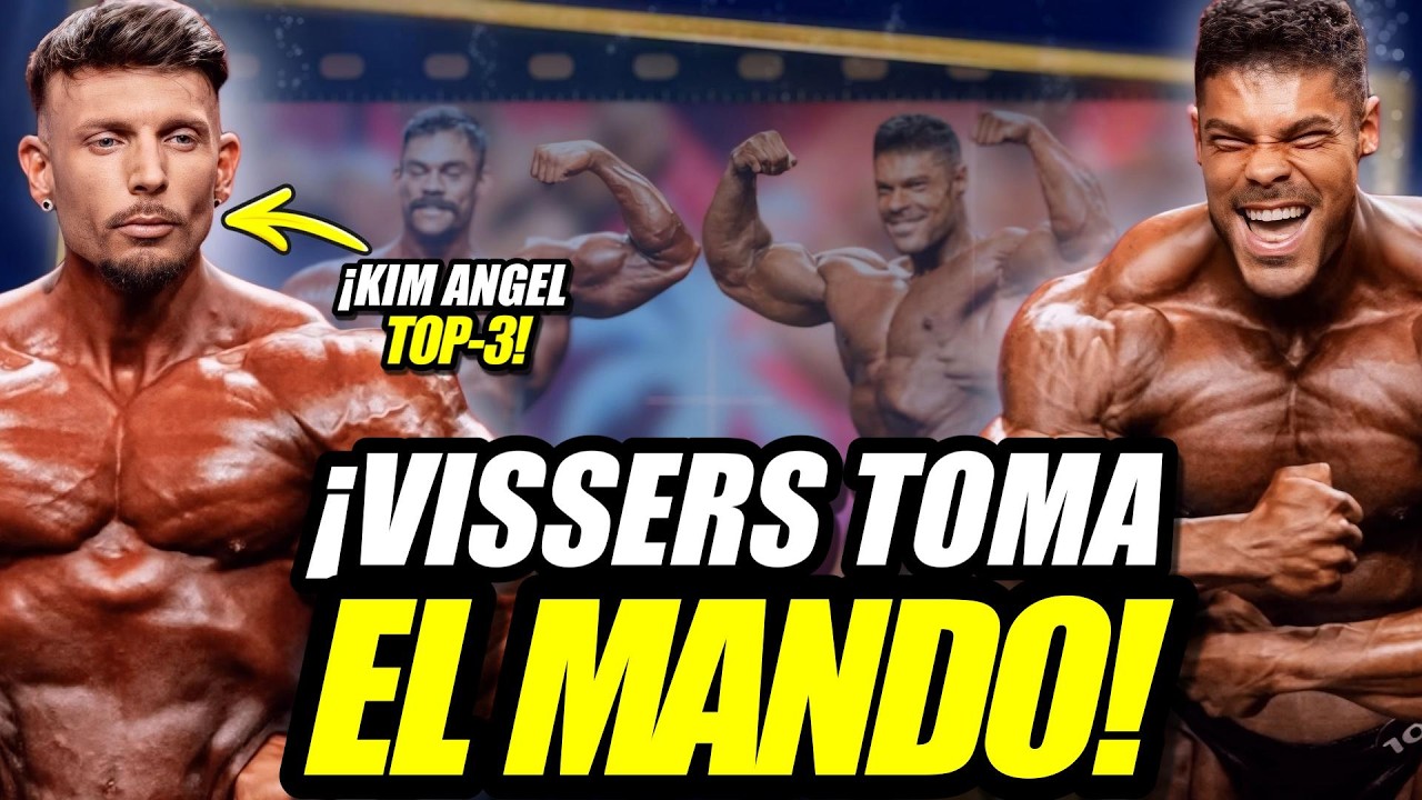 ¡KIM ATERRIZA EN EL TOP-3 CON UN FISICO BESTIAL! Vissers RESUCITA y es FAVORITO a GANAR el Arnold